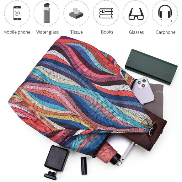 Women Multicolor Polyester Light and Small Bohemia Style Casual Backpack main image 5